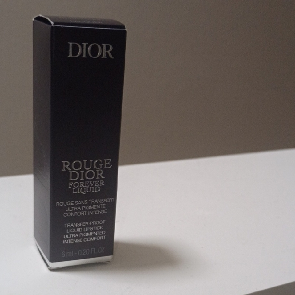 Dior Rouge Dior Forever Liquid Lipstick - Black